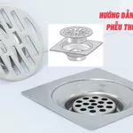Hướng dẫn cách lắp phễu thoát sàn đơn giản, đúng kỹ thuật