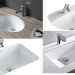 Chậu rửa mặt âm bàn Inax khác biệt, mới lạ cho không gian