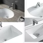 Chậu rửa mặt âm bàn Inax khác biệt, mới lạ cho không gian