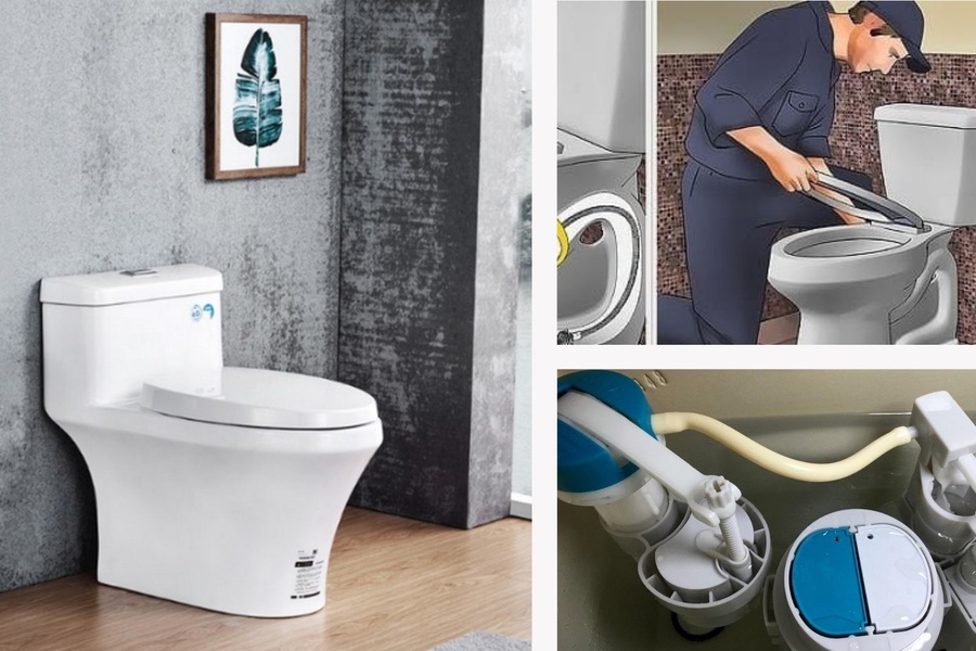 Những lỗi hay gặp ở bồn cầu và cách khắc phục