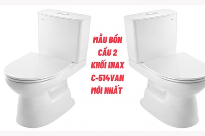 Mẫu bồn cầu 2 khối Inax C-514VAN mới nhất với nhiều ưu điểm nổi bật 