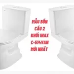 Mẫu bồn cầu 2 khối Inax C-514VAN mới nhất với nhiều ưu điểm nổi bật 