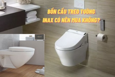 Bồn cầu treo tường inax có nên mua không?