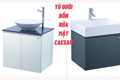 Tủ dưới bồn rửa mặt Caesar giúp bạn hoàn thiện ngôi nhà 