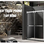 Kích thước phòng tắm đứng tiêu chuẩn hiện nay là bao nhiêu?