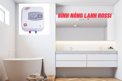 Lựa chọn bình nóng lạnh Rossi cho hộ gia đinh có 2-3 thành viên