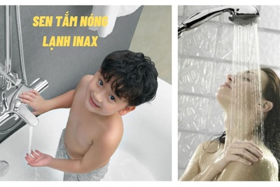 Sen tắm nóng lạnh Inax không làm bạn thất vọng