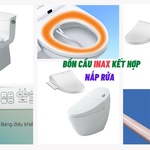 Mua bồn cầu Inax kết hợp nắp rửa tiết kiệm chi phí cho gia đình bạn