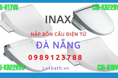Nắp rửa điện tử Inax cao cấp chính hãng giá rẻ tại Đà Nẵng