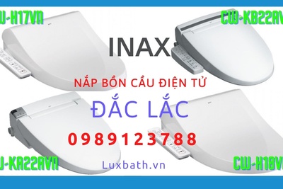 Nắp rửa điện tử Inax cao cấp chính hãng giá rẻ tại Đắk Lắk