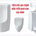 Tiêu chí lựa chọn bồn tiểu nam cho gia đình