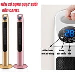 Lý do bạn nên sử dụng quạt sưởi gốm Camel