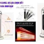 Quạt sưởi gốm Camel sự lựa chọn số 1 cho gia đinh bạn