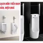 Cách làm sạch bồn tiểu nam đơn giản, hiệu quả