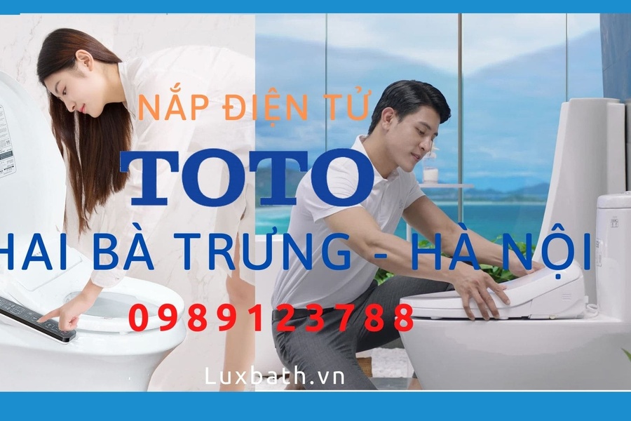 Nắp bồn cầu điện tử thông minh Toto tại Hai Bà Trưng, Hà Nội