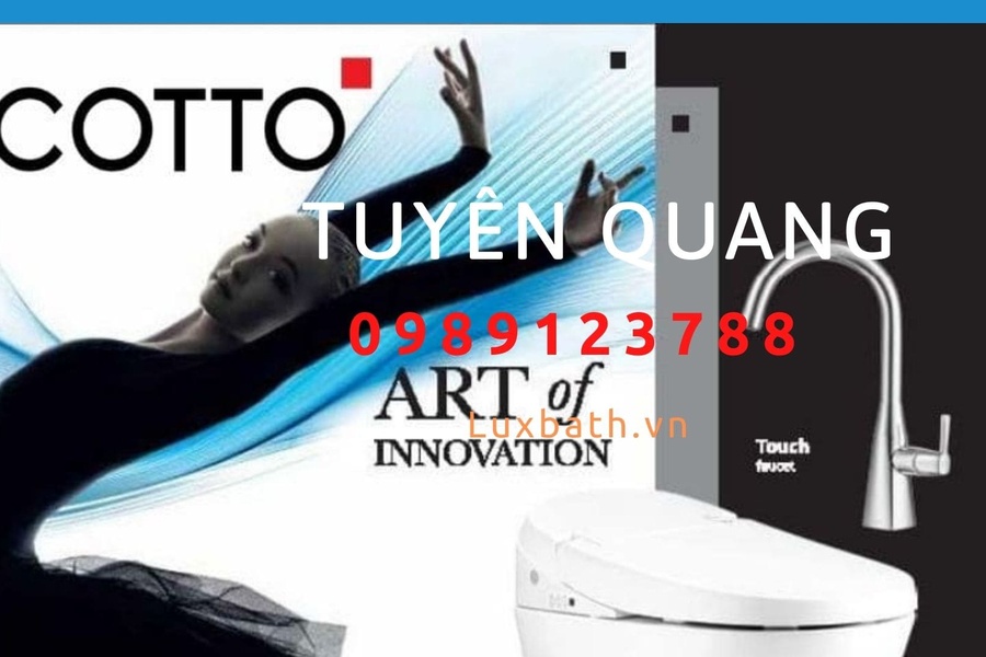 Cửa hàng đại lý showroom thiết bị vệ sinh Cotto tại Tuyên Quang