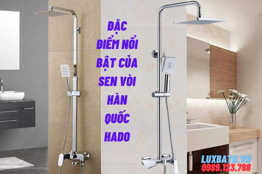 Đặc điểm nổi bật của sen vòi Hàn Quốc Hado
