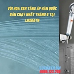 Vòi Hoa Sen Tăng Áp Hàn Quốc Bán Chạy Nhất Tại Luxbath