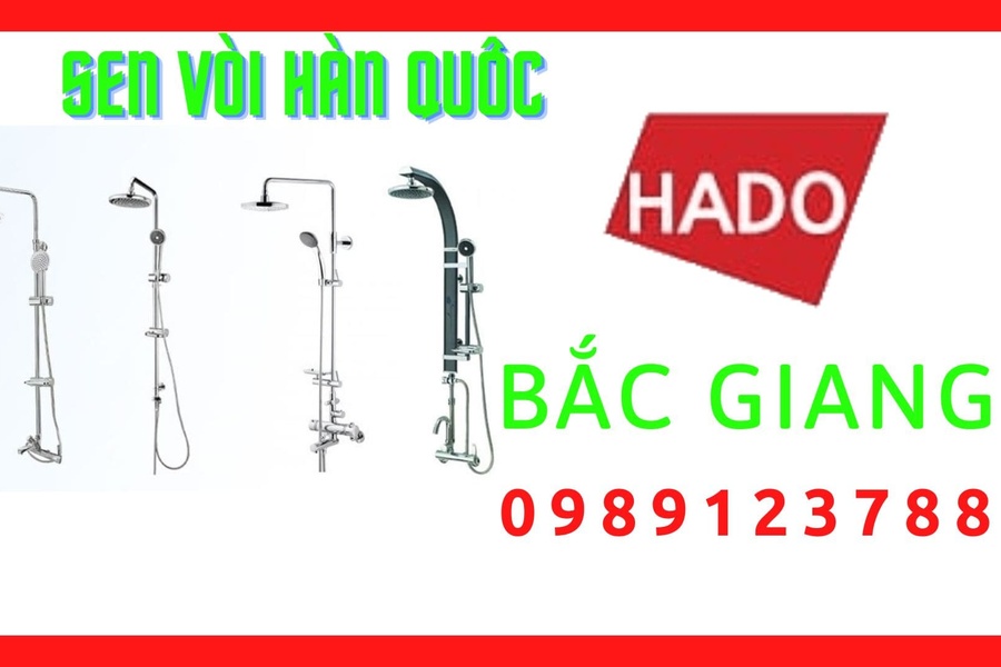 Đại Lý Phân Phối Sen Vòi Hàn Quốc Hado Tại Bắc Giang