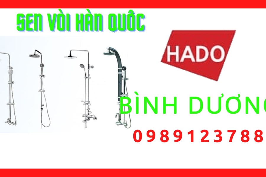 Đại Lý Phân Phối Sen Vòi Hàn Quốc Hado Tại Bình Dương