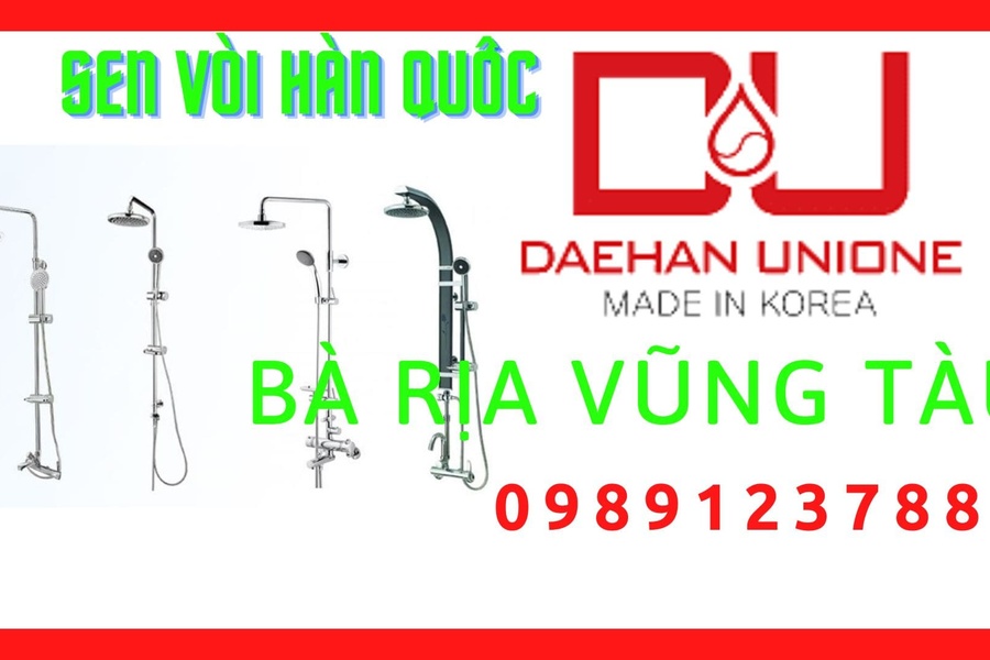 Đại Lý Phân Phối Sen Vòi Hàn Quốc Daehan Tại Bà Rịa Vũng Tàu