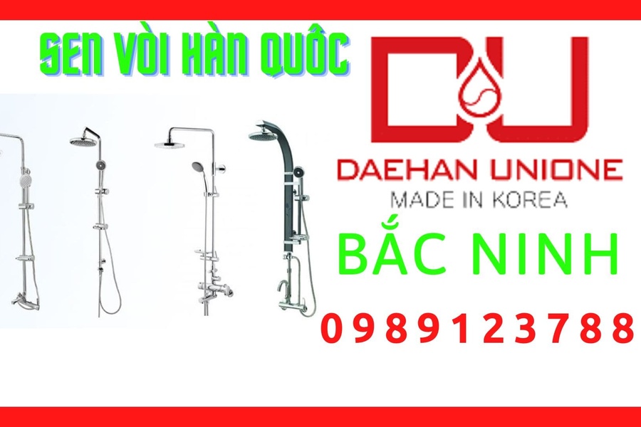 Đại Lý Phân Phối Sen Vòi Hàn Quốc Daehan Tại Bắc Ninh