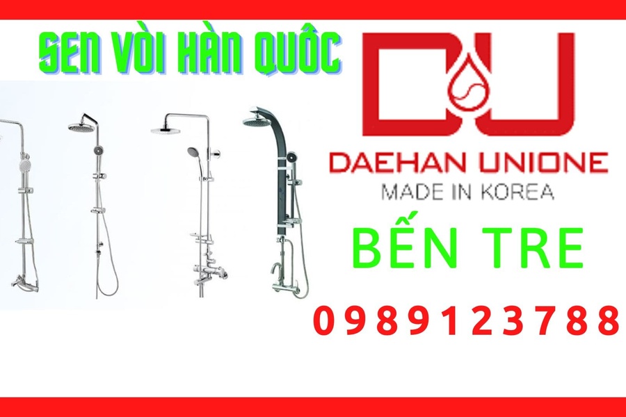 Đại Lý Phân Phối Sen Vòi Hàn Quốc Daehan Tại Bến Tre