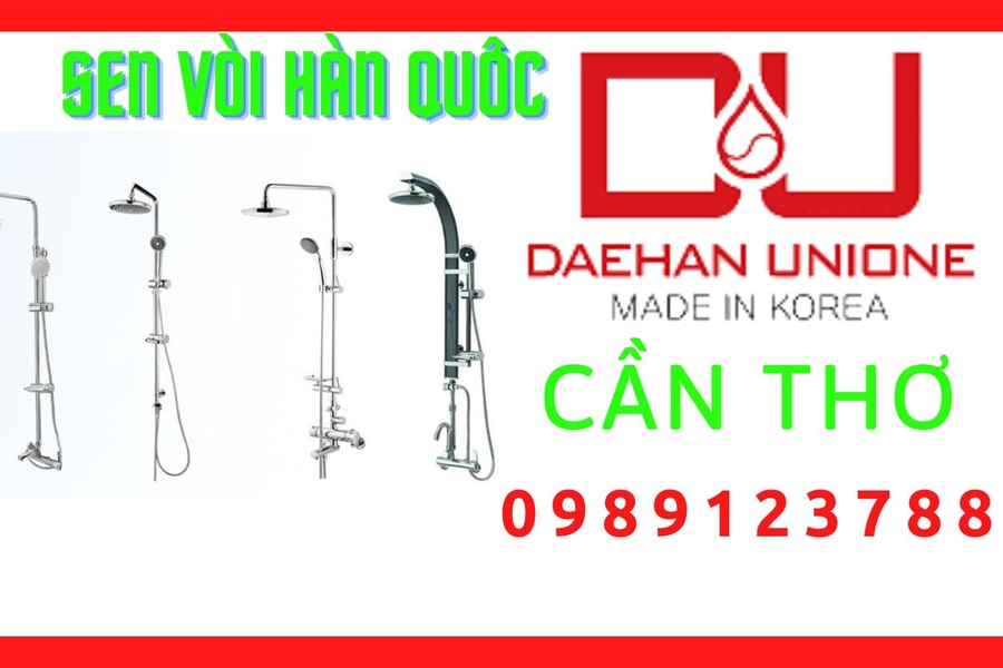 Đại Lý Phân Phối Sen Vòi Hàn Quốc Daehan Tại Cần Thơ