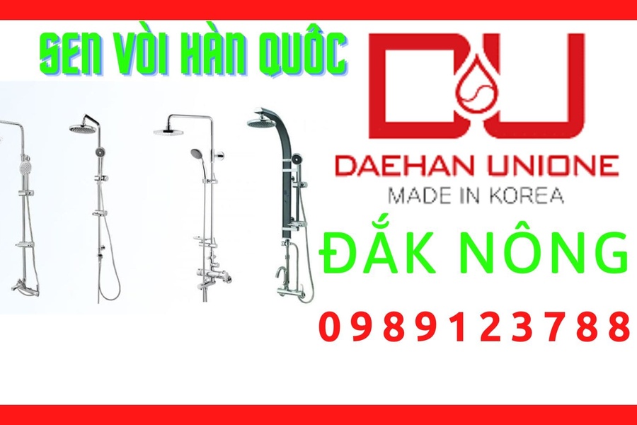 Đại Lý Phân Phối Sen Vòi Hàn Quốc Daehan Tại Đắk Nông