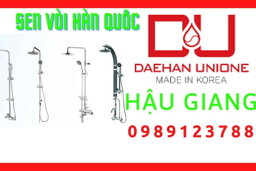 Đại Lý Phân Phối Sen Vòi Hàn Quốc Daehan Tại Hậu Giang