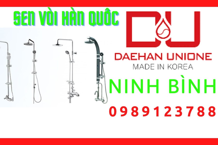 Đại Lý Phân Phối Sen Vòi Hàn Quốc Daehan Tại Ninh Bình