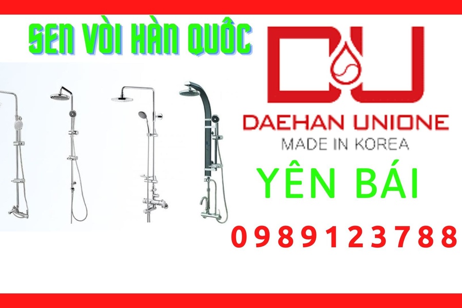 Đại Lý Phân Phối Sen Vòi Hàn Quốc Daehan Tại Yên Bái
