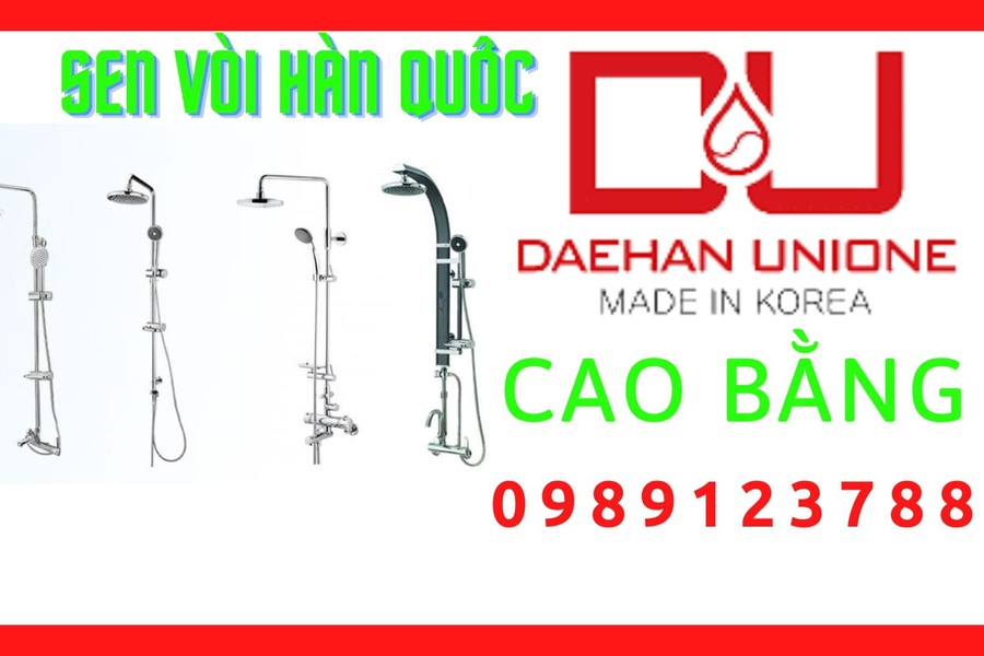 Đại Lý Phân Phối Sen Vòi Hàn Quốc Daehan Tại Cao Bằng