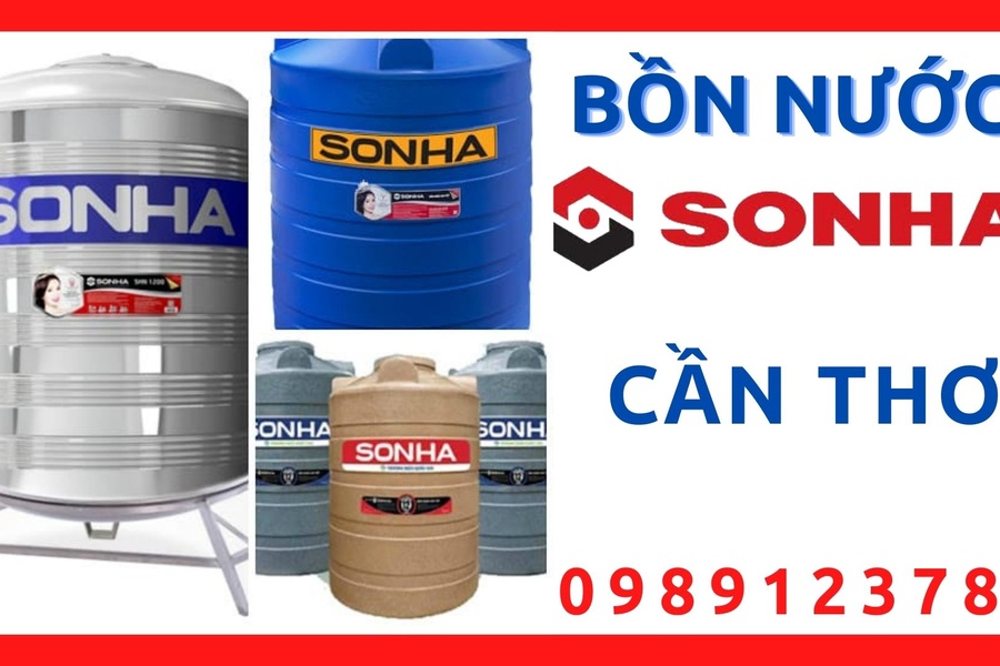 Đại Lý Cấp 1 Bồn Téc Nước Sơn Hà Chính Hãng Tại Cần Thơ