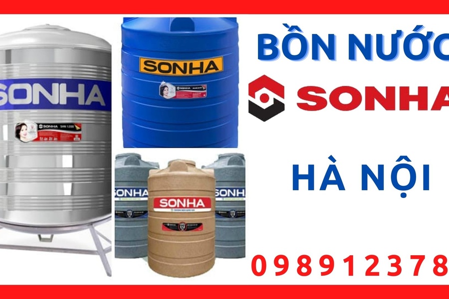 Đại Lý Cấp 1 Bồn Téc Nước Sơn Hà Chính Hãng Tại Hà Nội