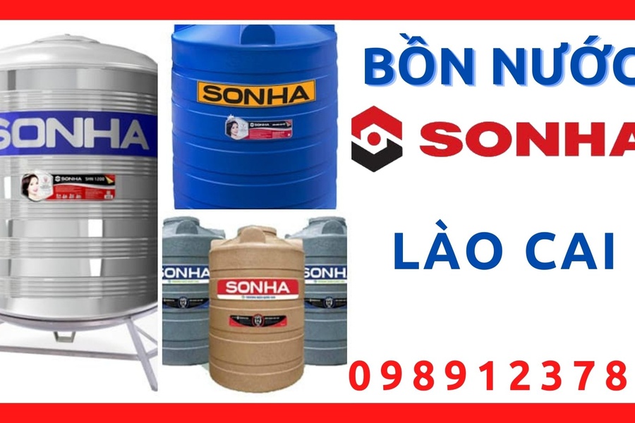 Đại Lý Cấp 1 Bồn Téc Nước Sơn Hà Chính Hãng Tại Lào Cai