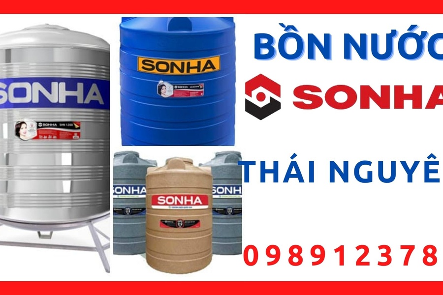 Đại Lý Cấp 1 Bồn Téc Nước Sơn Hà Chính Hãng Tại Thái Nguyên