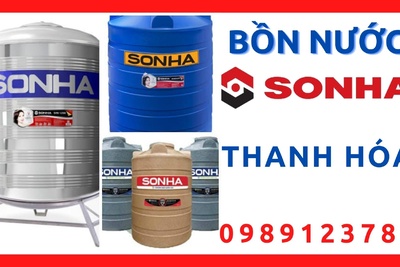 Đại Lý Cấp 1 Bồn Téc Nước Sơn Hà Chính Hãng Tại Thanh Hóa