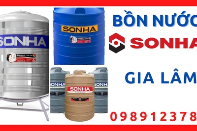 Chi tiết địa điểm cung cấp bồn nước Sơn Hà huyện Gia Lâm, Hà Nội