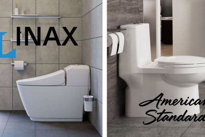 So sánh thiết bị vệ sinh American Standard và Inax 