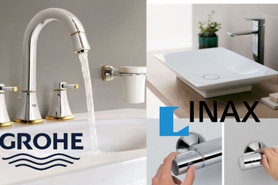 So Sánh Thiết Bị Vệ Sinh Inax Và Grohe