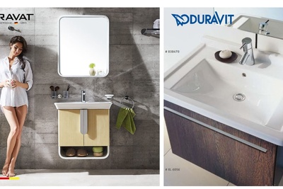 So sánh thiết bị vệ sinh Duravit và Bravat
