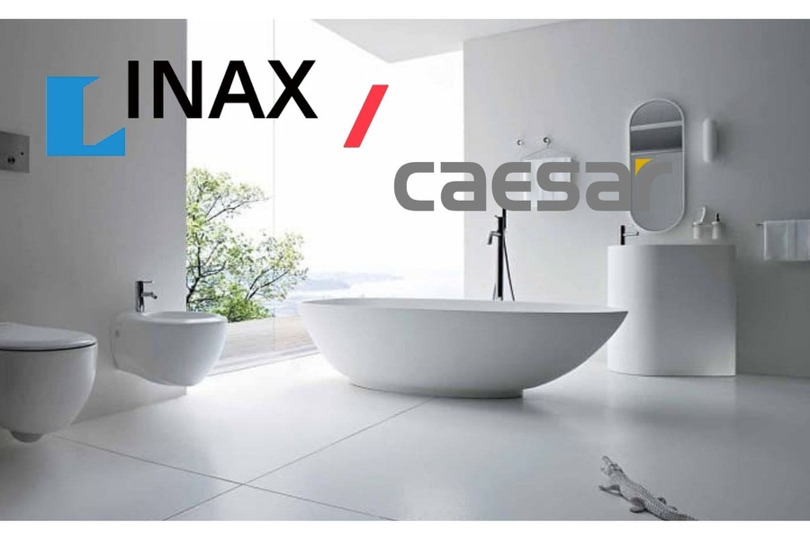 So sánh thiết bị vệ sinh Caesar và Inax
