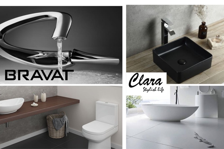 So sánh thiết bi vệ sinh Bravat và Clara