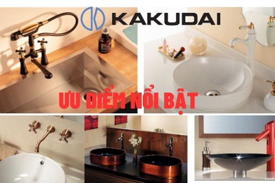Ưu điểm nổi bật của vòi lavabo Nhật Bản Kakudai