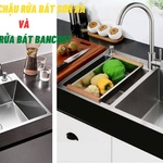 So Sánh Chậu Rửa Bát Sơn Hà Và Chậu Rửa Bát Bancoot