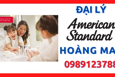 Đại lý thiết bị vệ sinh American Standard giá tốt nhất quận Hoàng Mai, Hà Nội