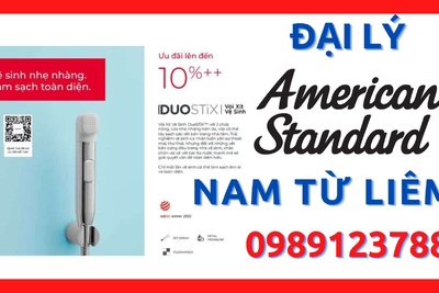 Đại lý thiết bị vệ sinh American Standard giá tốt nhất quận Nam Từ Liêm, Hà Nội