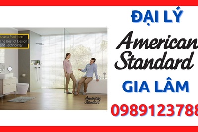 Đại lý thiết bị vệ sinh American Standard giá tốt nhất huyện Gia Lâm, Hà Nội