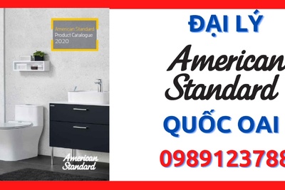 Đại lý thiết bị vệ sinh American Standard giá tốt nhất huyện Quốc Oai, Hà Nội